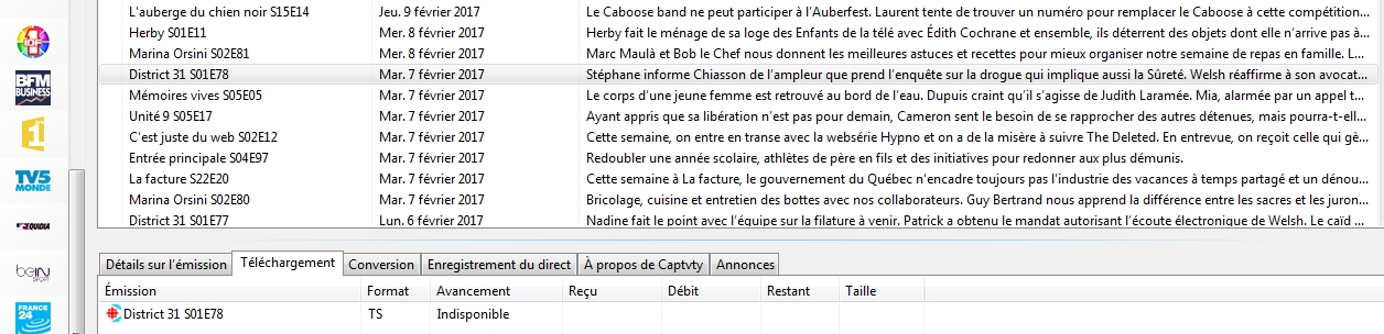 ici un copie du message
